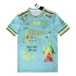 Günstige Fußballtrikots Ajax Amsterdam x Bob Marley 2024-25 Blaue Kurzarm Günstige Fußballtrikots Ajax Amsterdam x Bob Marley 2024-25 Blaue Kurzarm